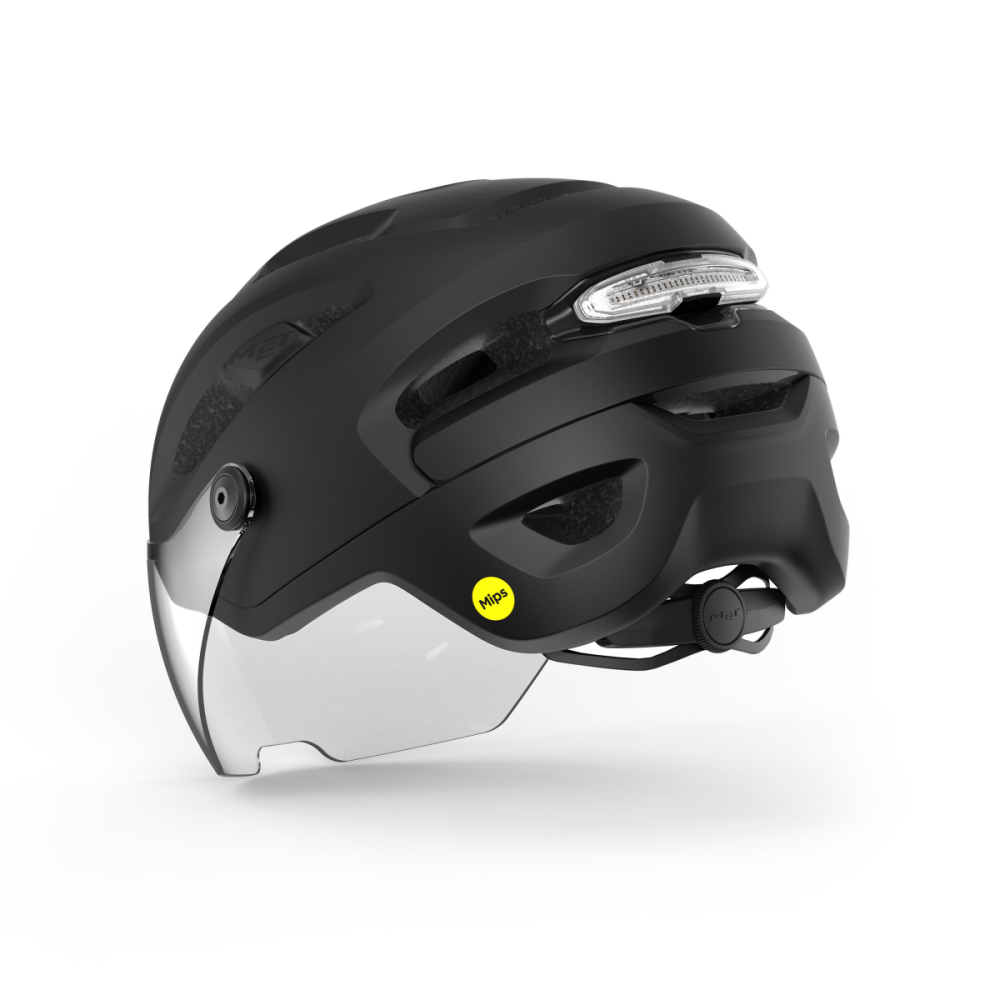 MET Helm Intercity Mips, Black, Matt Glossy, M - M=56-58