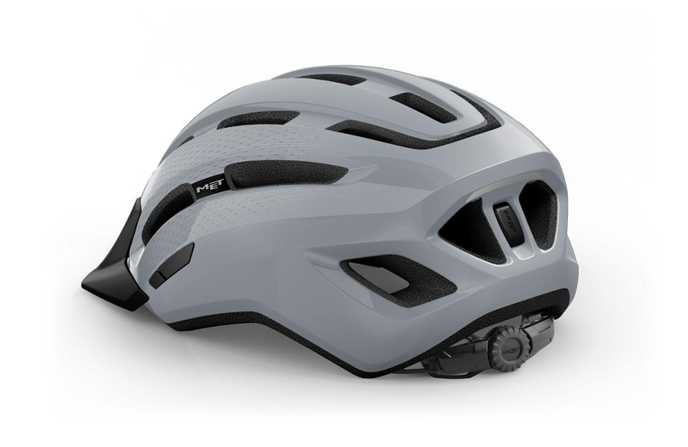 MET Helm Downtown Mips Gray, Glossy M/L - M/L=58-61